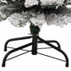 Anzie Artificial Christmas Tree w Steel Angled Shape | Green PVC