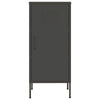 Nyla Steel Storage Cabinet | Adjustable Shelves | Anthracite
