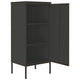 Nyla Steel Storage Cabinet | Adjustable Shelves | Anthracite