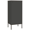 Nyla Steel Storage Cabinet | Adjustable Shelves | Anthracite
