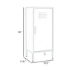 Nyla Steel Storage Cabinet | Adjustable Shelves | Anthracite