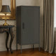Nyla Steel Storage Cabinet | Adjustable Shelves | Anthracite