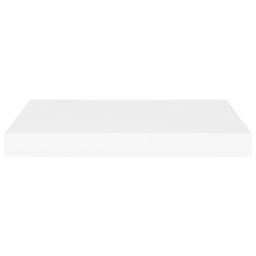Wendie 20" Wall-Mount Shelf Set of 2 | White Honeycomb Design