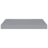 Wendie 20" Wall-Mount Shelf Set of 2 | Gray Honeycomb Design