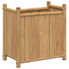 Sriya Bamboo Outdoor Planter | 20x12x20H| Brown Natural Bamboo