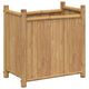 Sriya Bamboo Outdoor Planter | 20x12x20H| Brown Natural Bamboo