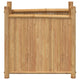 Sriya Bamboo Outdoor Planter | 20x12x20H| Brown Natural Bamboo