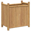 Sriya Bamboo Outdoor Planter | 20x12x20H| Brown Natural Bamboo
