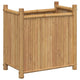 Sriya Bamboo Outdoor Planter | 20x12x20H| Brown Natural Bamboo