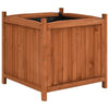 Dolly Firwood Outdoor Large Planters Set of 2 | Brown Fir Wood | 20x20"