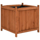 Dolly Firwood Outdoor Large Planters Set of 2 | Brown Fir Wood | 20x20"