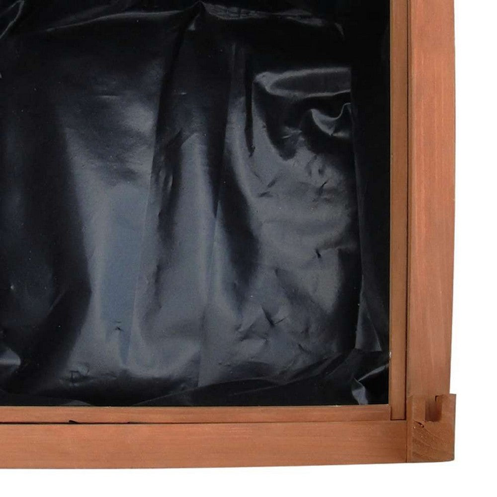 Dolly Firwood Outdoor Large Planters Set of 2 | Brown Fir Wood | 20x20"