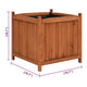 Dolly Firwood Outdoor Large Planters Set of 2 | Brown Fir Wood | 20x20"