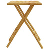 Petra Bamboo Garden Table w Foldable Design | Brown | 17x22x30"