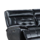 Nick 3pc Corner Power Recliner Sofa | 5 Seater | Cupholders | Black