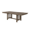 Harris Extendable Dining Table | 66-94" Top | Walnut Brown Wood