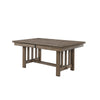 Harris Extendable Dining Table | 66-94" Top | Walnut Brown Wood