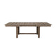 Harris Extendable Dining Table | 66-94" Top | Walnut Brown Wood
