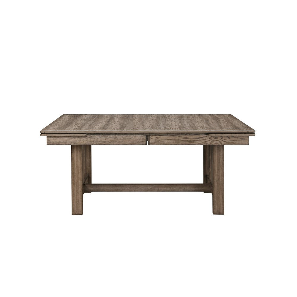 Harris Extendable Dining Table | 66-94" Top | Walnut Brown Wood