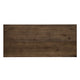 Ony Dining Table | 79" Rectangular Top | Dark Walnut Brown Wood