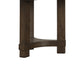 Cora Dining Table | 84" Rectangular Top | Walnut Brown Pedestal Base