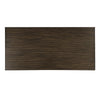 Cora Dining Table | 84" Rectangular Top | Walnut Brown Pedestal Base