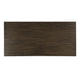 Cora Dining Table | 84" Rectangular Top | Walnut Brown Pedestal Base