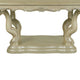 Kerra Dining Table | 84-102" Extension Top w Leaf | Champagne Silver