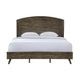 Roxy King Bed w Mid-Century Modern Design | Walnut Brown Okume