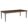 Henry Dining Table | 78-96" Extendable Leaf | Vintage Light Cream