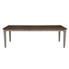 Henry Dining Table | 78-96" Extendable Leaf | Vintage Light Cream