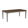 Henry Dining Table | 78-96" Extendable Leaf | Vintage Light Cream