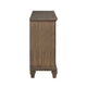 Henry Wide Dresser | 10 Drawers | Black Metal Handles | Vintage Mocha Brown