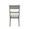 Henry Dining Side Chair Set of 2 | Slat Back | Vintage Light Cream & Beige