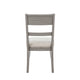 Henry Dining Side Chair Set of 2 | Slat Back | Vintage Light Cream & Beige