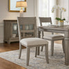 Henry Dining Side Chair Set of 2 | Slat Back | Vintage Light Cream & Beige