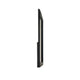 Sevy Dresser Mirror | Curved Top | Onyx Black Solid Rubberwood | 41x46