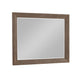 Henry Dresser Mirror | Vintage Mocha Brown | Picture Frame Molding 39x50
