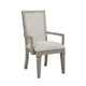 Henry Dining Chair Set of 2 | Beige Polyester | Vintage Light Cream