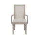 Henry Dining Chair Set of 2 | Beige Polyester | Vintage Light Cream