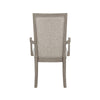 Henry Dining Chair Set of 2 | Beige Polyester | Vintage Light Cream