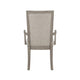 Henry Dining Chair Set of 2 | Beige Polyester | Vintage Light Cream