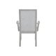 Ion Dining Armchair Set of 2 | Padded Polyester Seat | Mist Gray Wood