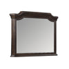 Lynda Dresser Mirror | 44" Low Distortion | Walnut Brown Crown Molding