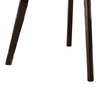 Tery Dining Table | 47" Round Top | Angled Legs | Cherry Brown Wood