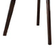 Tery Dining Table | 47" Round Top | Angled Legs | Cherry Brown Wood