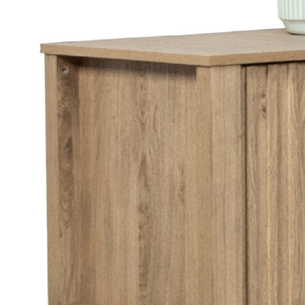 Hay TV Media Console | 47" | 2 Doors w Adjustable Shelves | Beige