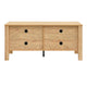 Hay TV Media Console | 47" | 2 Doors w Adjustable Shelves | Beige