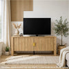 Hay TV Media Console | 47" | 2 Doors w Adjustable Shelves | Beige