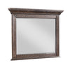 Vesy Dresser Mirror | 48" | Low Distortion Glass | Walnut Brown Wood